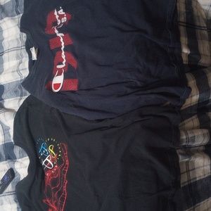 Jordan and champion shirt